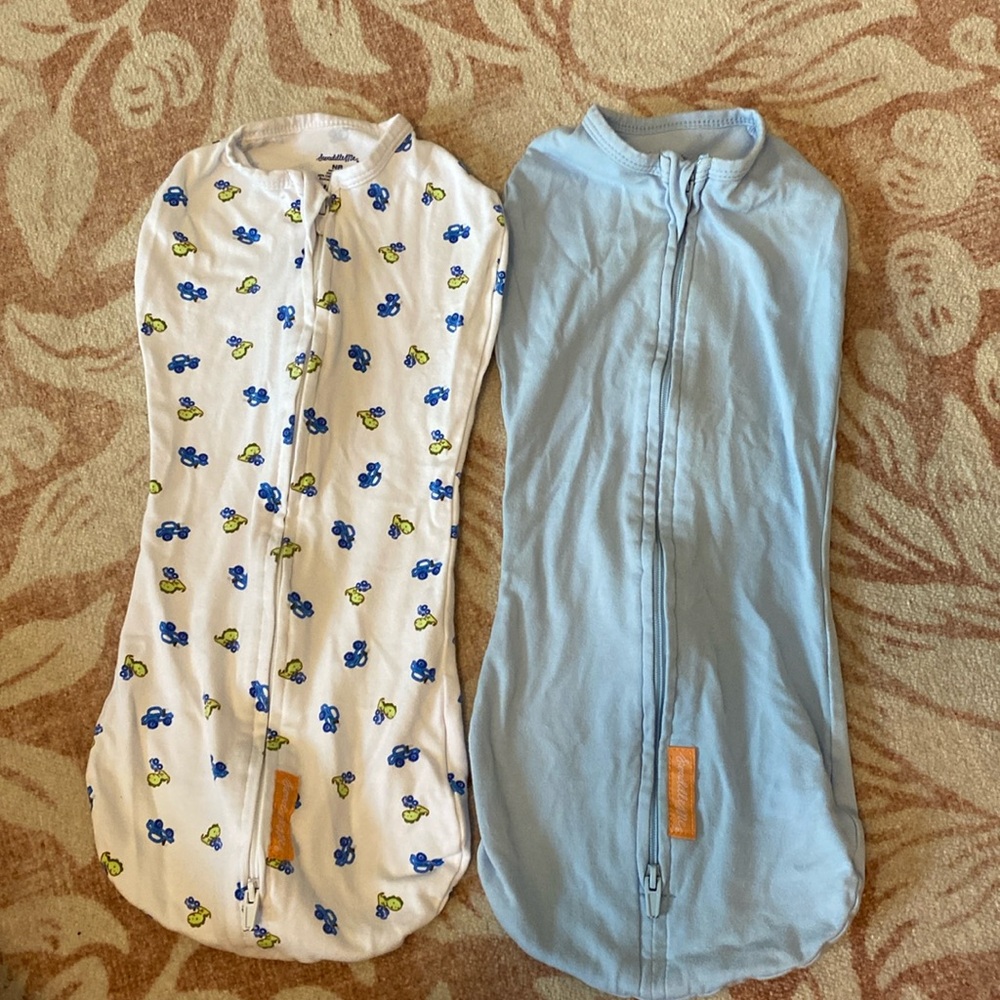 SwaddleMe by Ingenuity Compression Swaddle Pod, 0-2 Months, 2-Pack